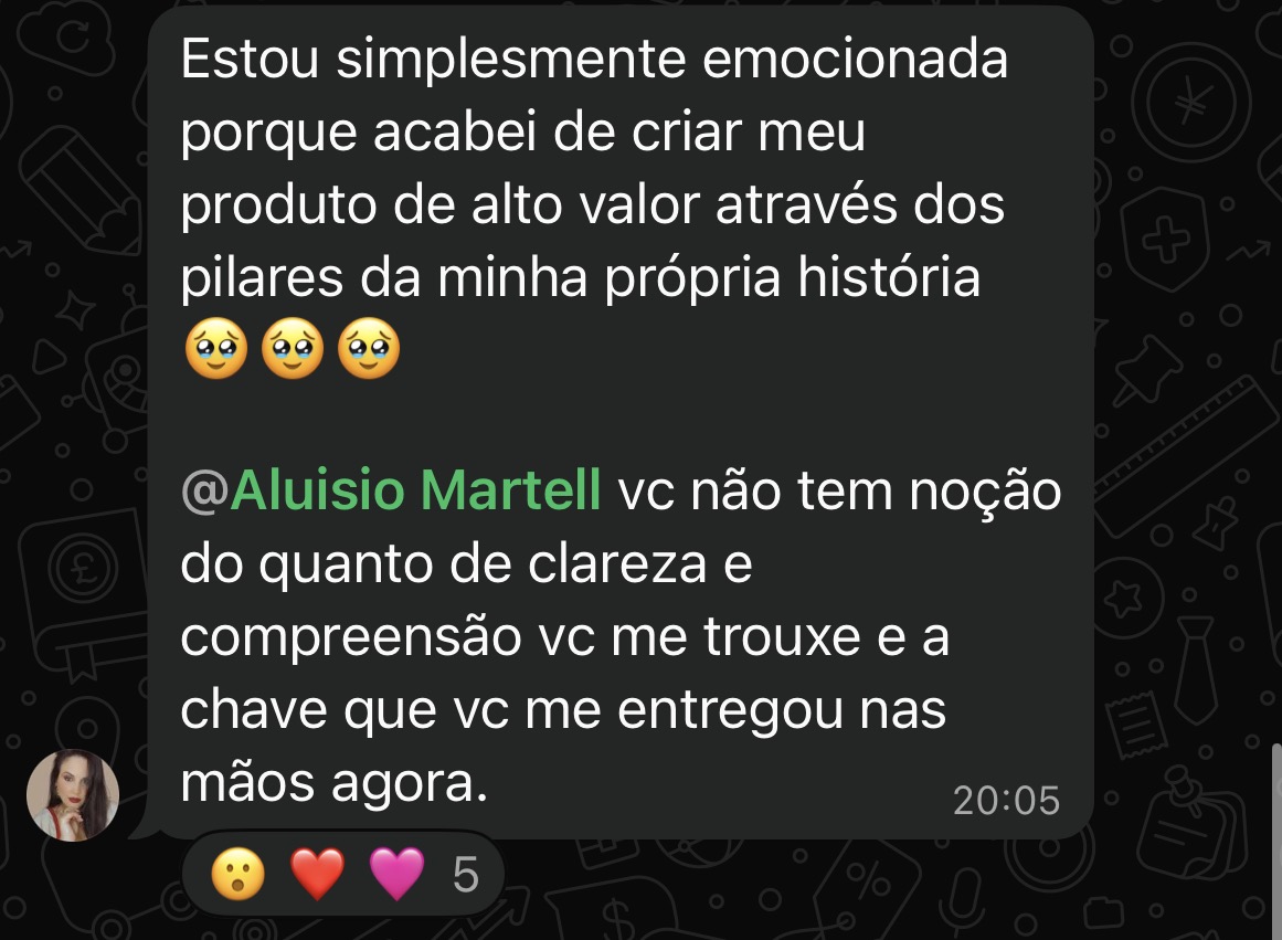 Chay: criou seu produto de alto valor a partir da própria história