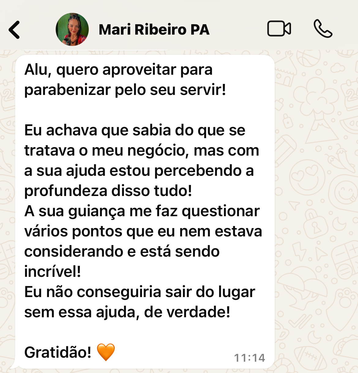 Mari Ribeiro: percebeu a profundidade do próprio negócio